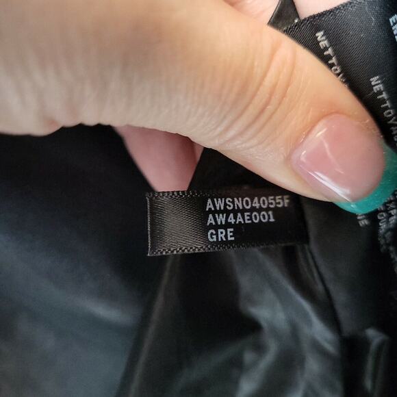 Andrew Marc Womens Gray Long Sleeve Hooded Long Puffer Jacket Size Small - Picture 7 of 12